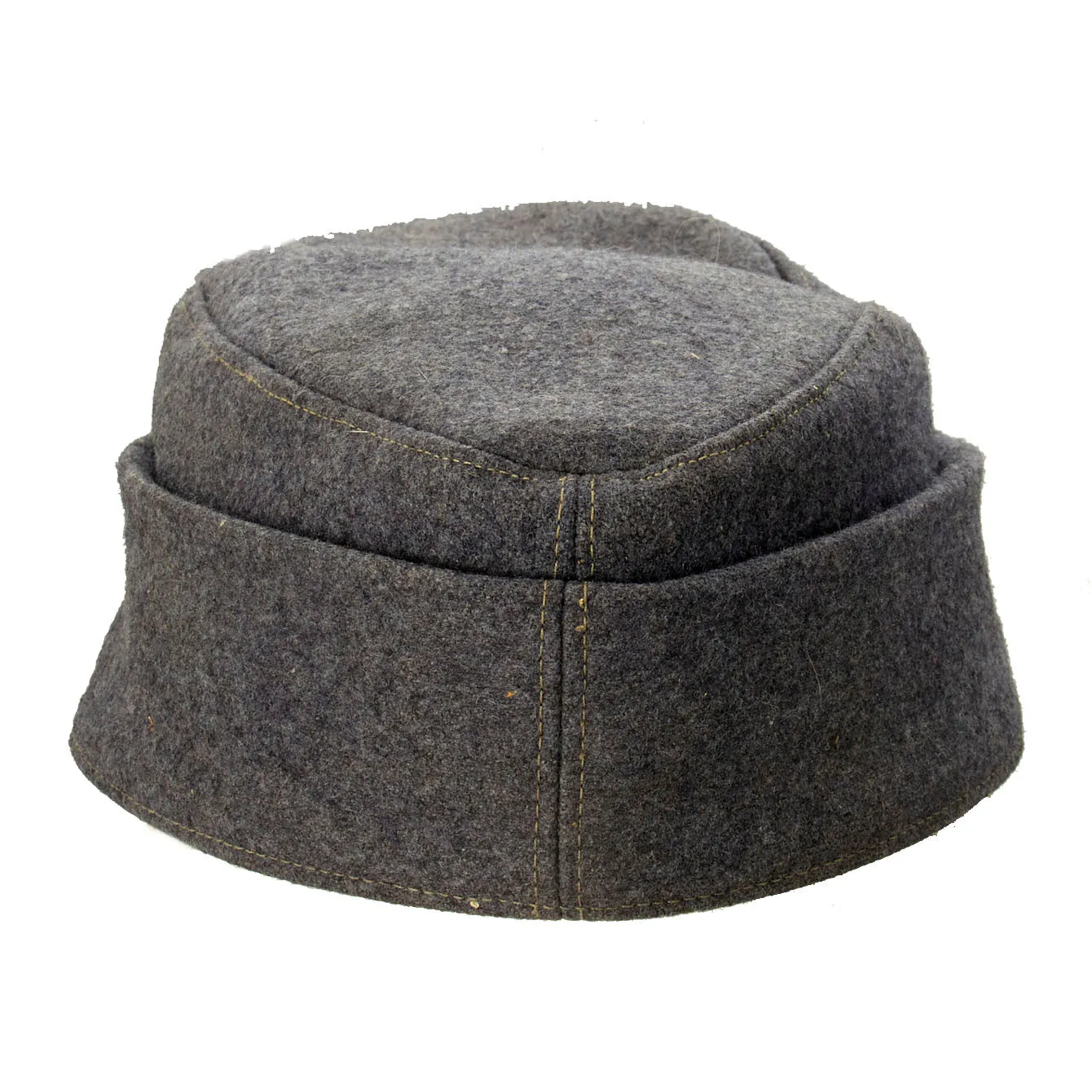 Original German Luftwaffe M43 Einheitsmütze Wool Field Cap - Unissued