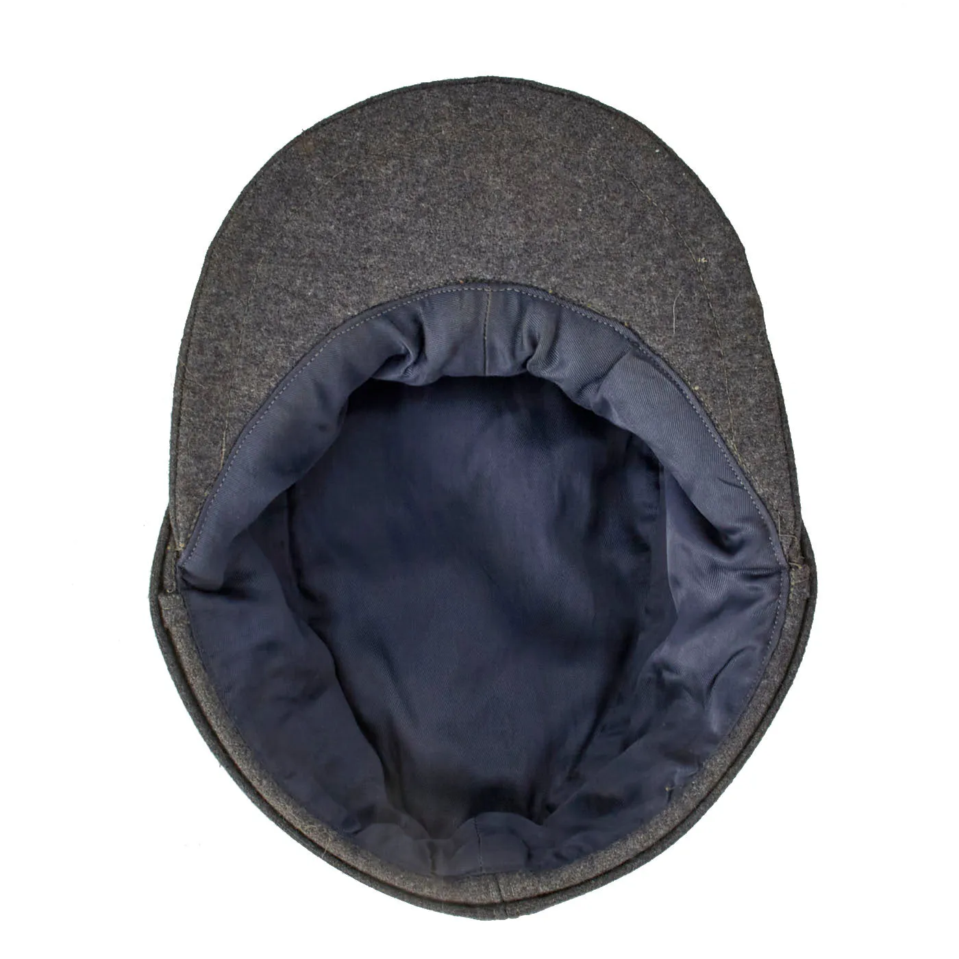 Original German Luftwaffe M43 Einheitsmütze Wool Field Cap - Unissued