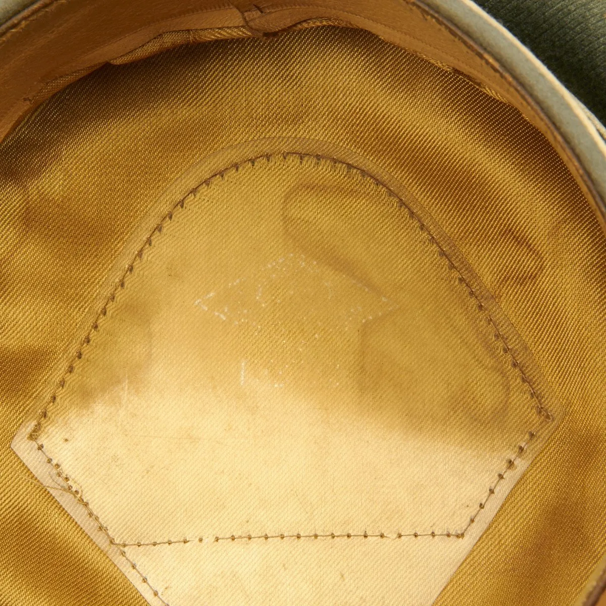 Original German WWII Army Heer Officer Visor Cap by EREL (Double Marked)