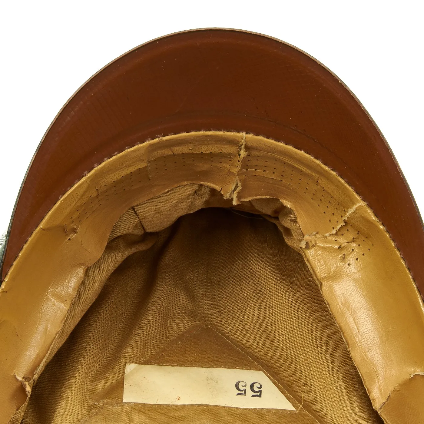 Original German WWII Army Heer Officer Visor Cap by Kassel