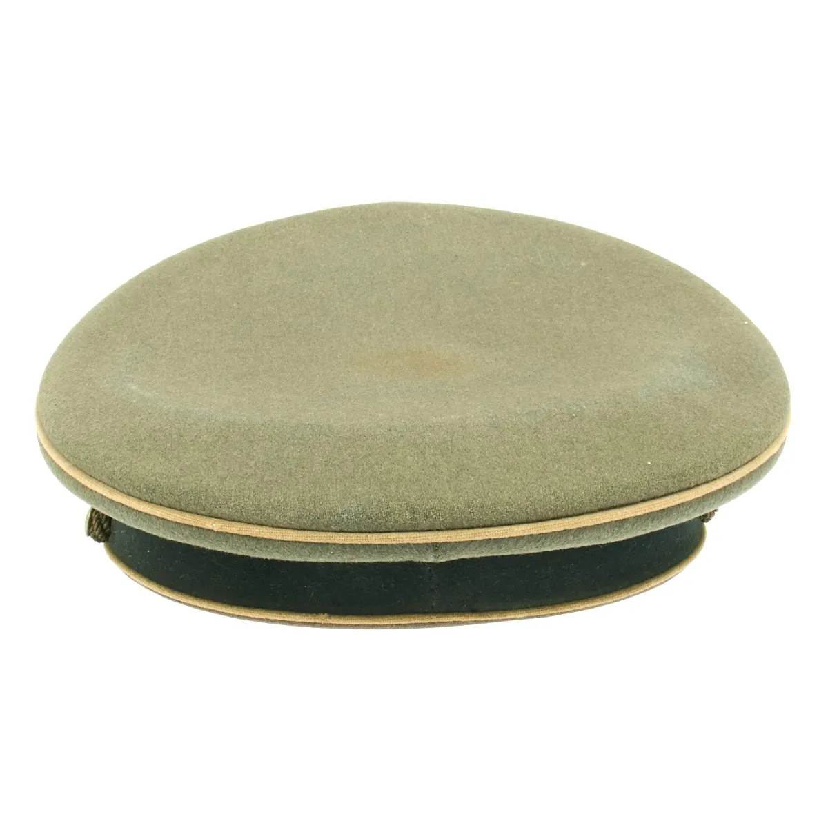 Original German WWII Army Heer Officer Visor Cap - Maker Marked