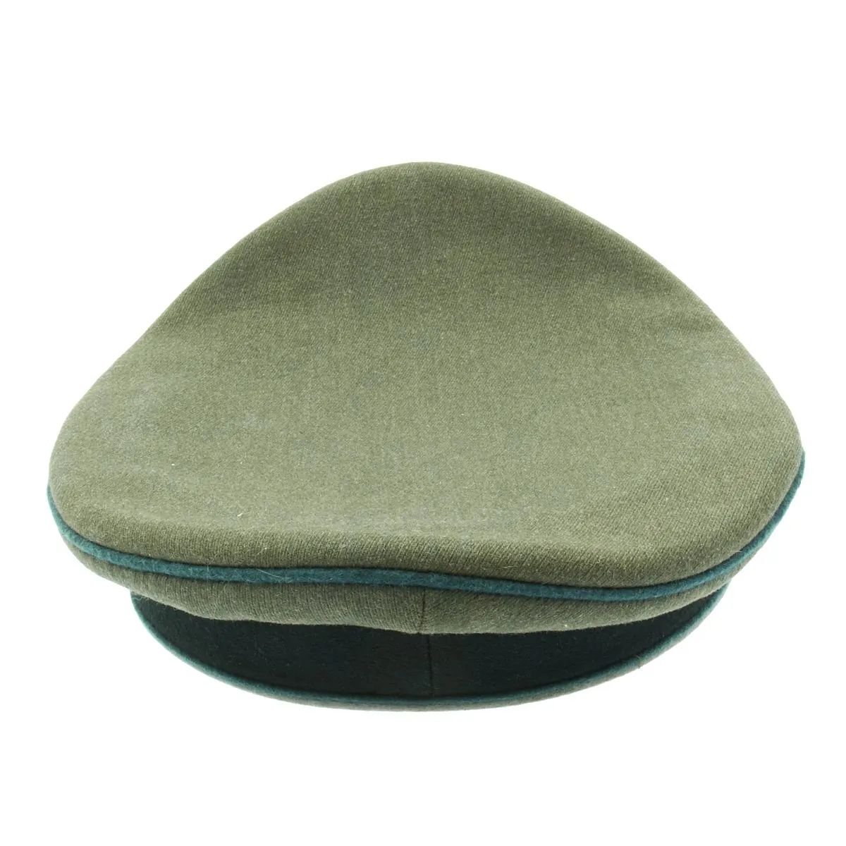 Original German WWII Gebirgsjäger Mountain Troop Officer Visor Cap by EREL (Double Marked)
