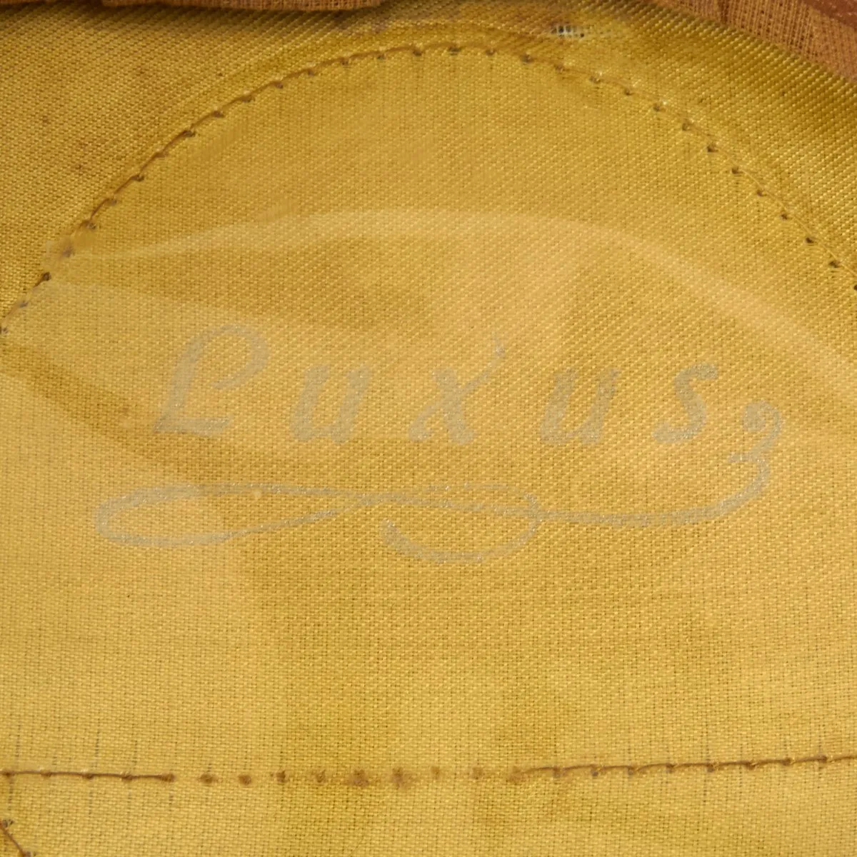 Original German WWII Gebirgsjäger Mountain Troop Officer Visor Cap by LUXUS