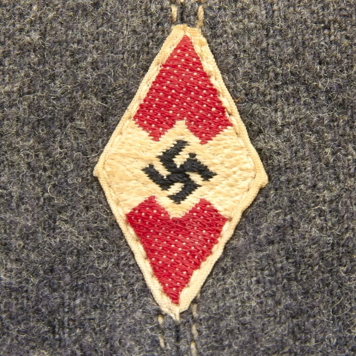 Original German WWII HJ Flak Helper Cap - Dated 1944