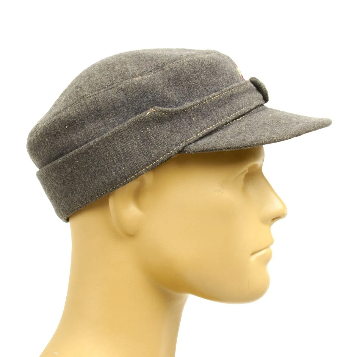 Original German WWII HJ Flak Helper Cap - Dated 1944