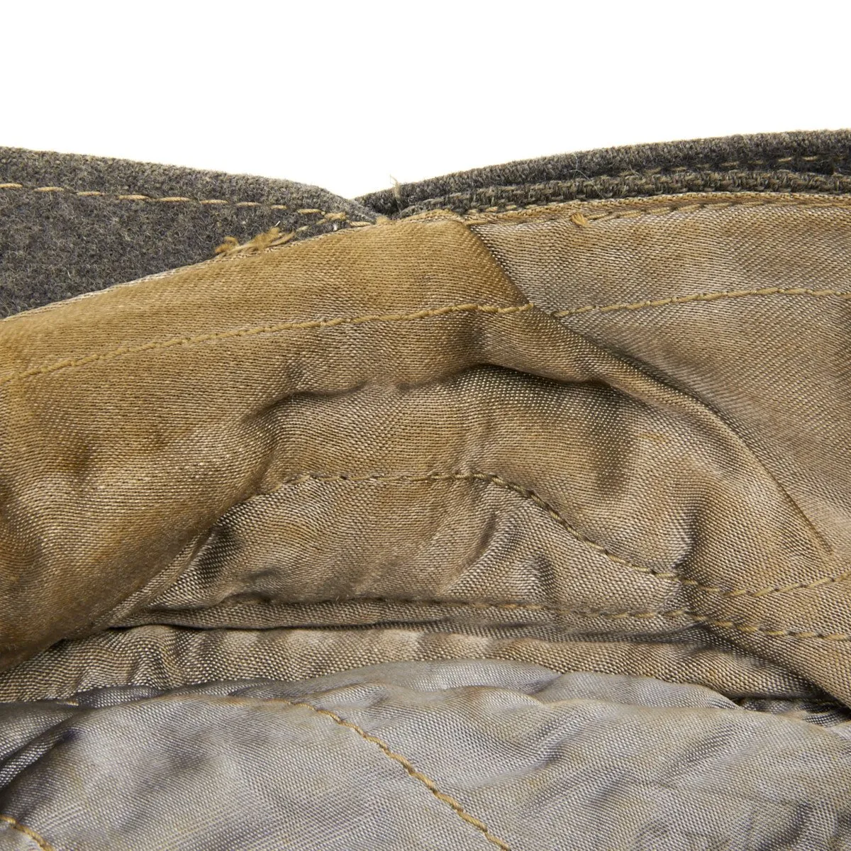 Original German WWII HJ Flak Helper Cap - Dated 1944