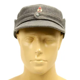 Original German WWII HJ Flak Helper Cap - Dated 1944