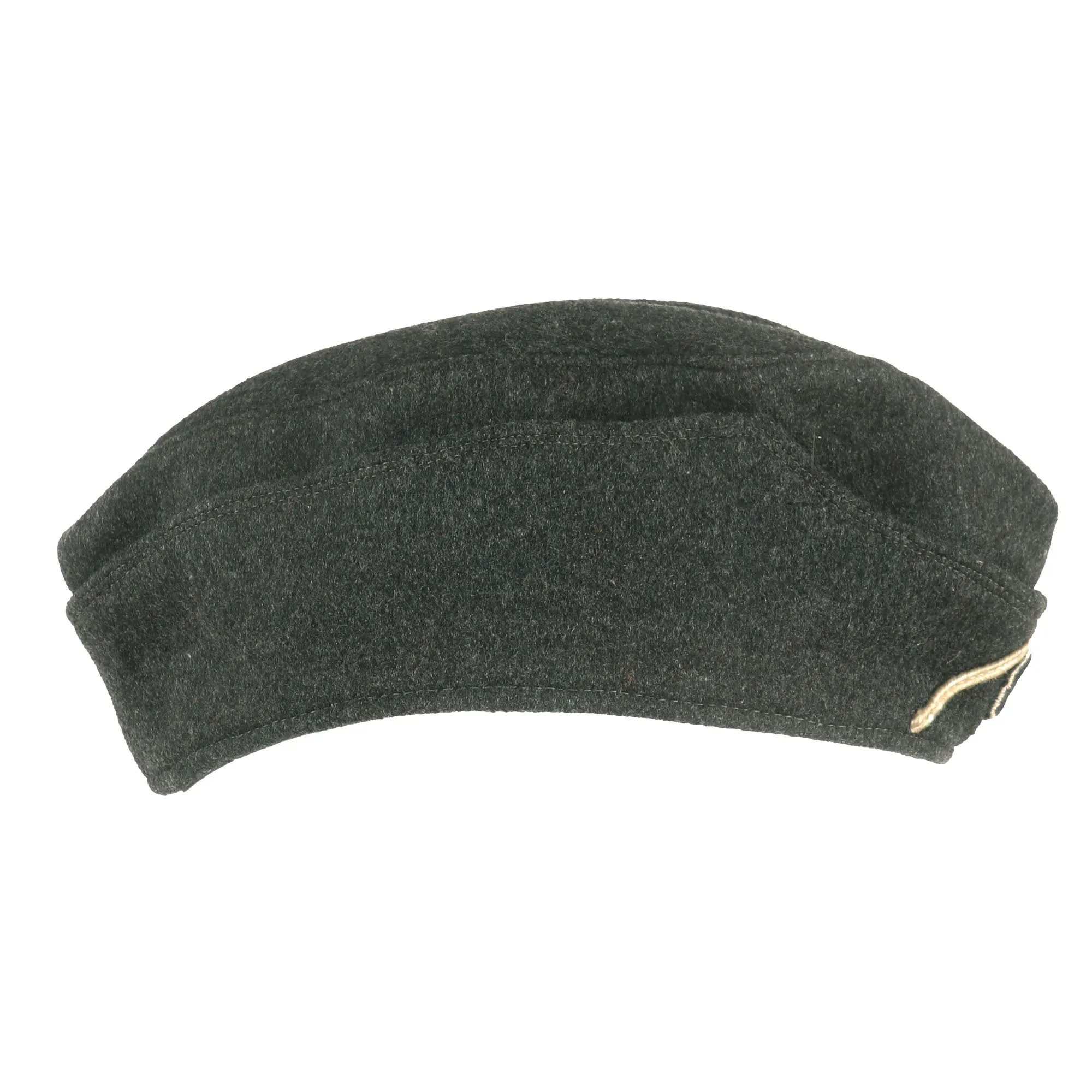 Original German WWII Red Cross DRK EM/NCO M38 Overseas Cap - Size 54 - Deutsches Rotes Kreuz
