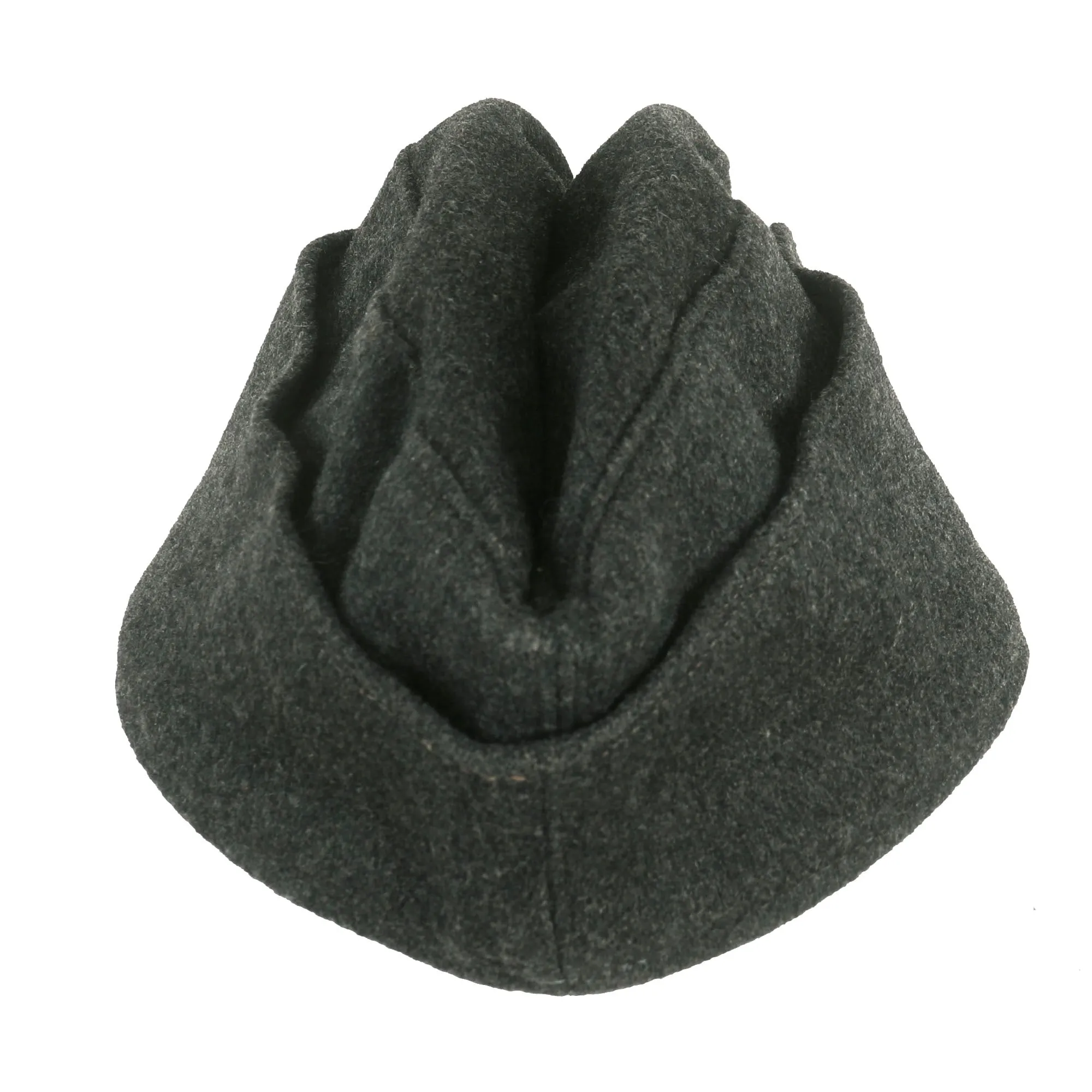 Original German WWII Red Cross DRK EM/NCO M38 Overseas Cap - Size 54 - Deutsches Rotes Kreuz