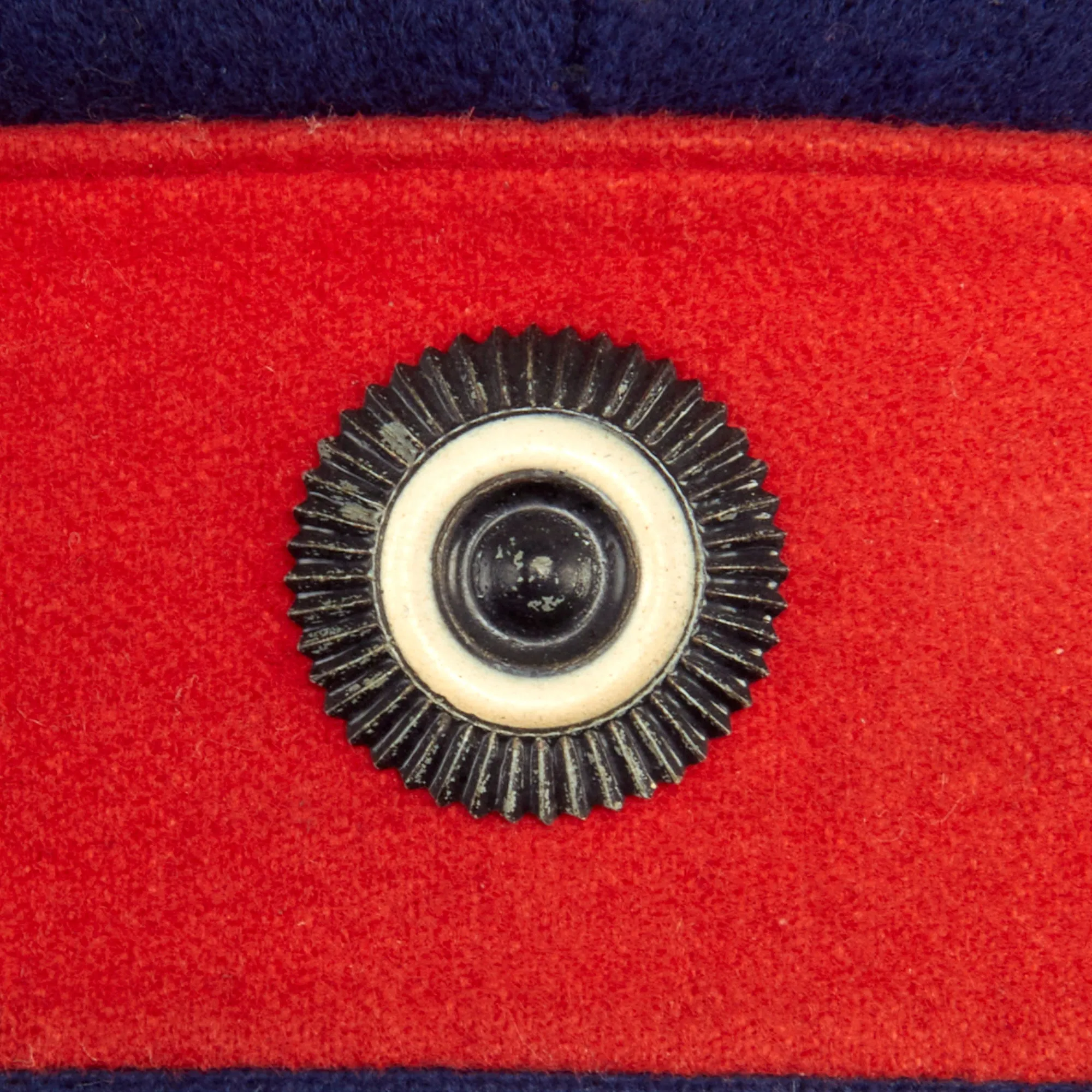 Original Imperial German WWI Prussian Dark Blue Infantry EM/NCO Visor Cap by Joseph Knapp