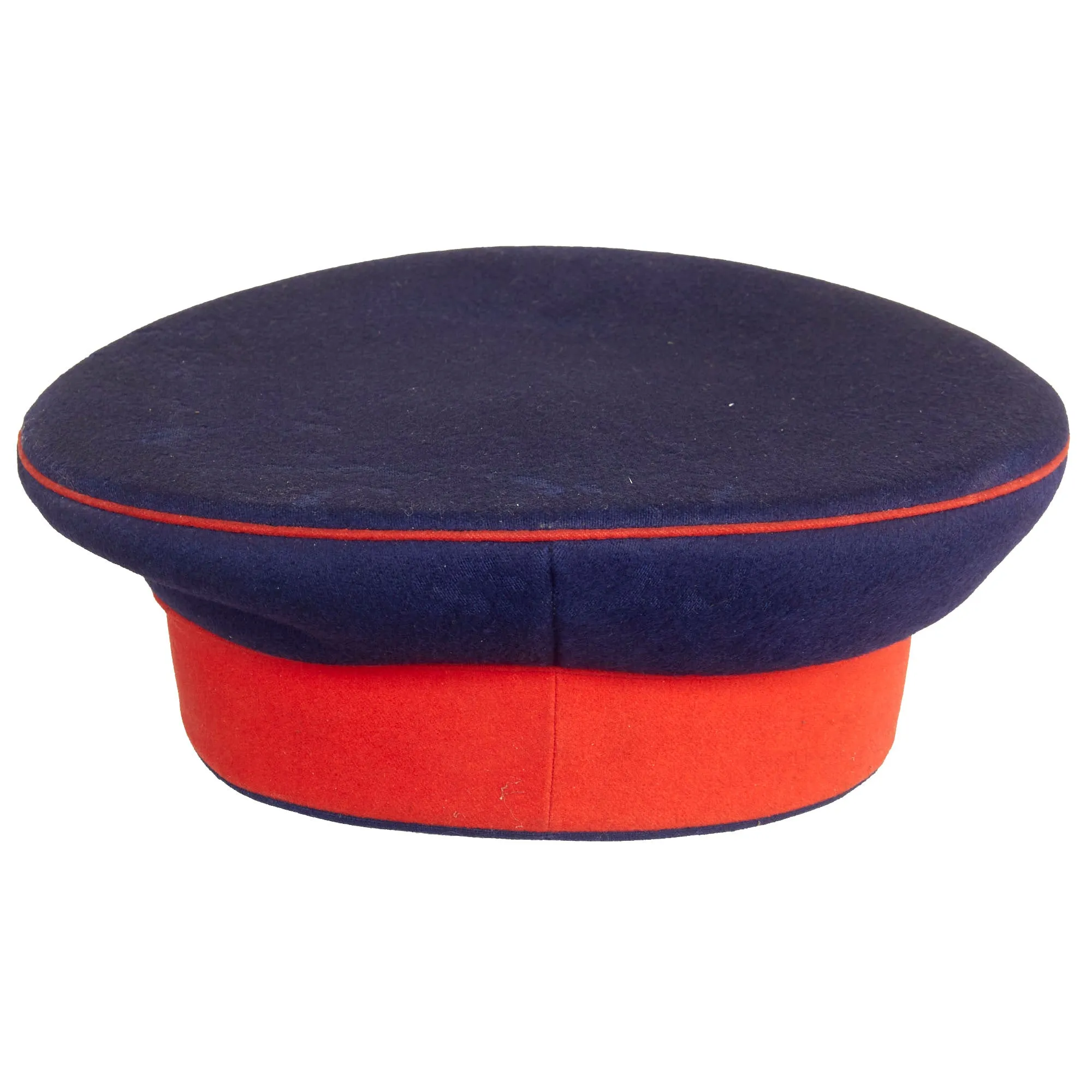 Original Imperial German WWI Prussian Dark Blue Infantry EM/NCO Visor Cap by Joseph Knapp