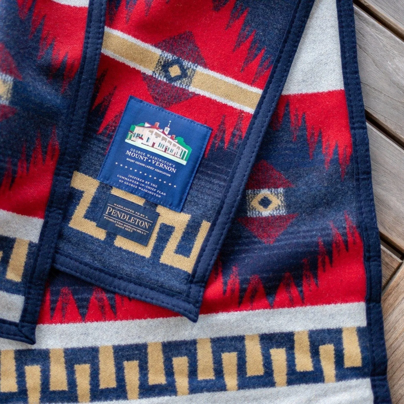 Pendleton Mount Vernon Commander-in-Chief Blanket - Wool Blend