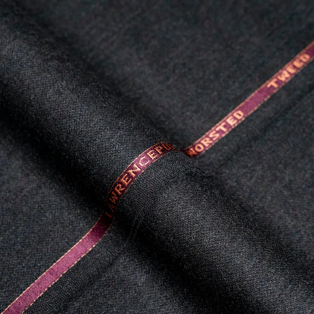 Plain Brownish Grey , Wool Rich, Worsted Tweed Blazer Fabric