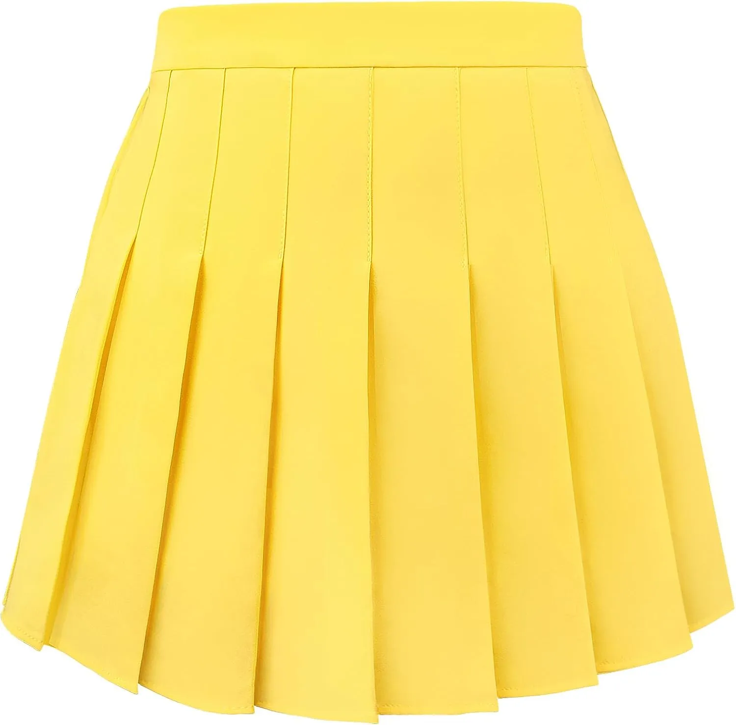 Pleated Skirt for Women Skater Skirt with Shorts Elastic Waist Plus Size Tennis Skirts