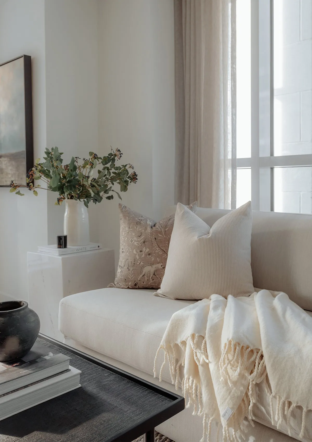 Rhea Merino Wool Throw