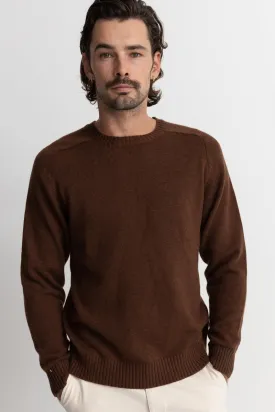 Classic Chocolate Crew Knit - Rhythm