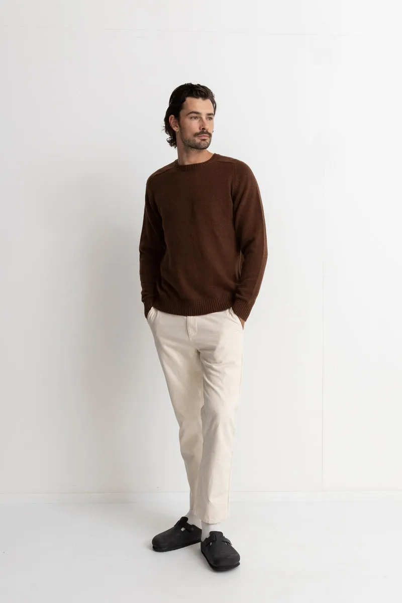 Classic Chocolate Crew Knit - Rhythm