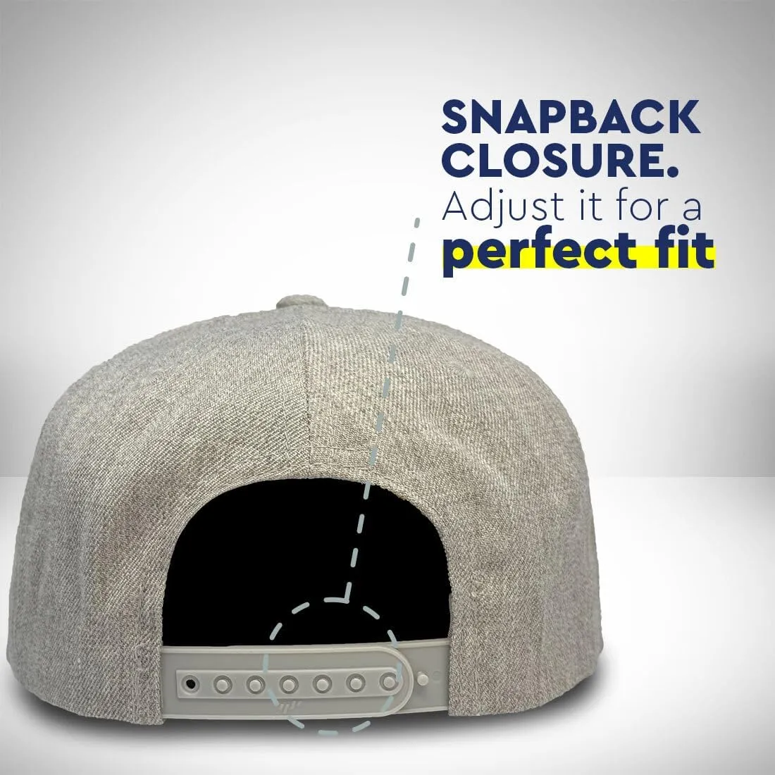 Snapback Hat for Men Flat Brim Hats Yes Daddy Dad Father Papa Pop Pa Embroidered Flat Bill Hat Acrylic
