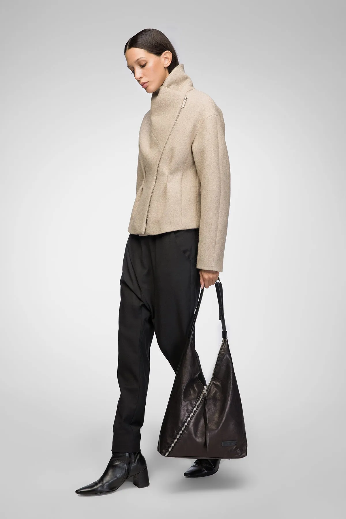 Sofia - Latte Wool Jacket