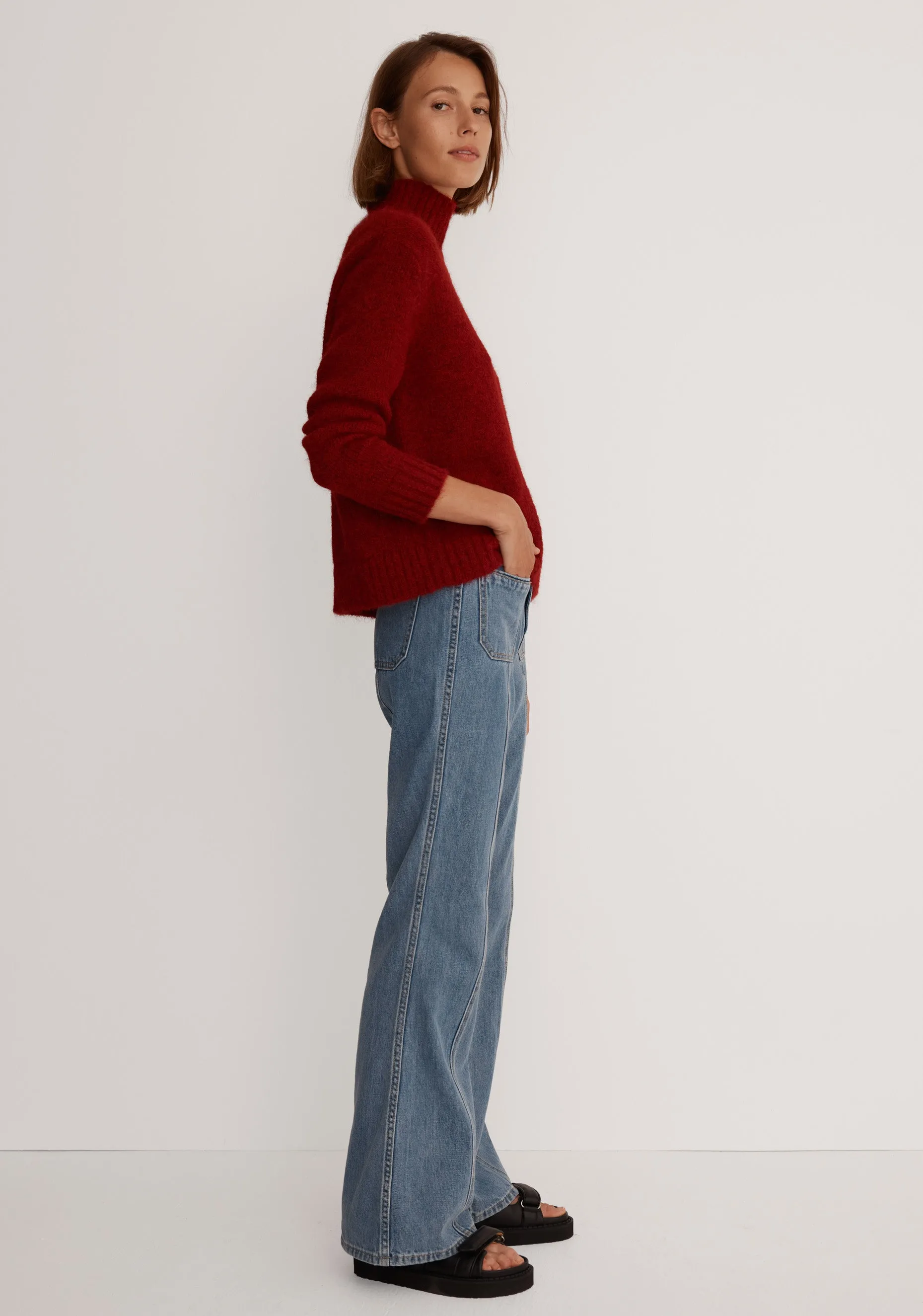 Stassie Pullover_Rouge