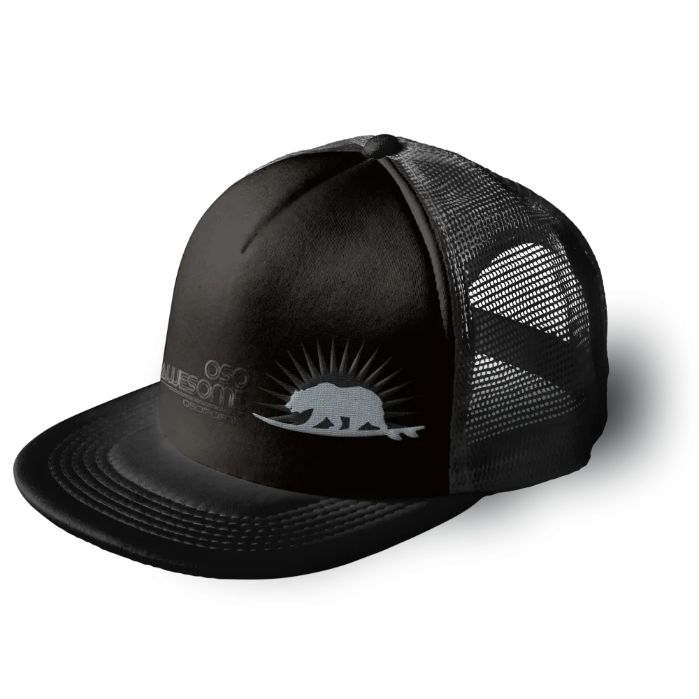 Sunshine Bear Flatbill Trucker Hat