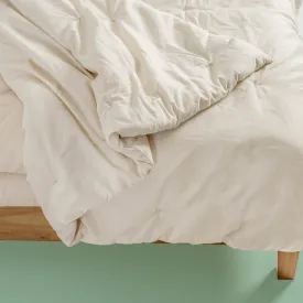 TEXAS 100% Organic Cotton Comforter (Vegan) (Handmade in USA)