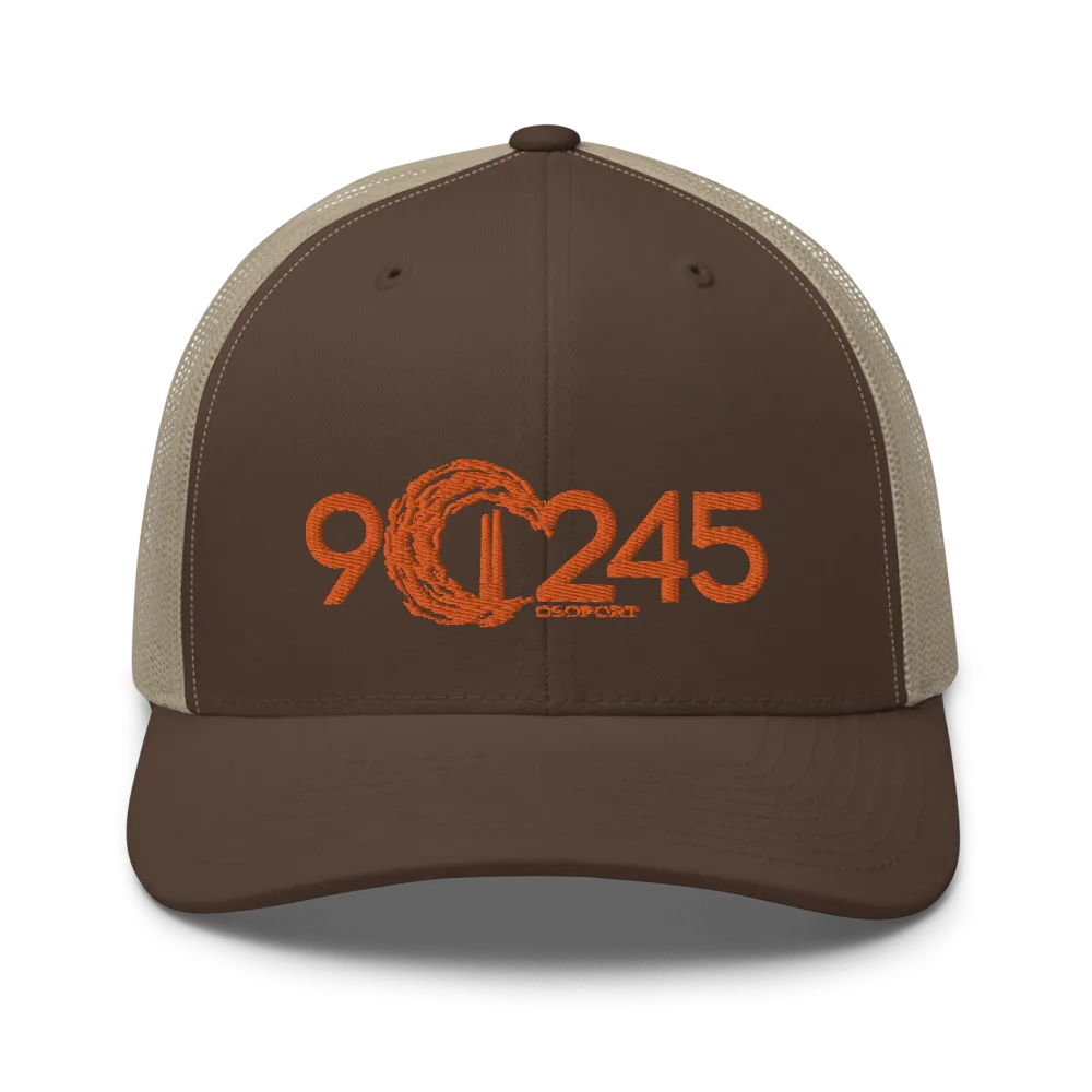 The Code: 90245 Retro Trucker Hat