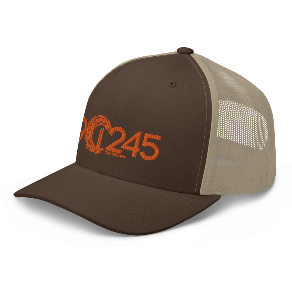 The Code: 90245 Retro Trucker Hat