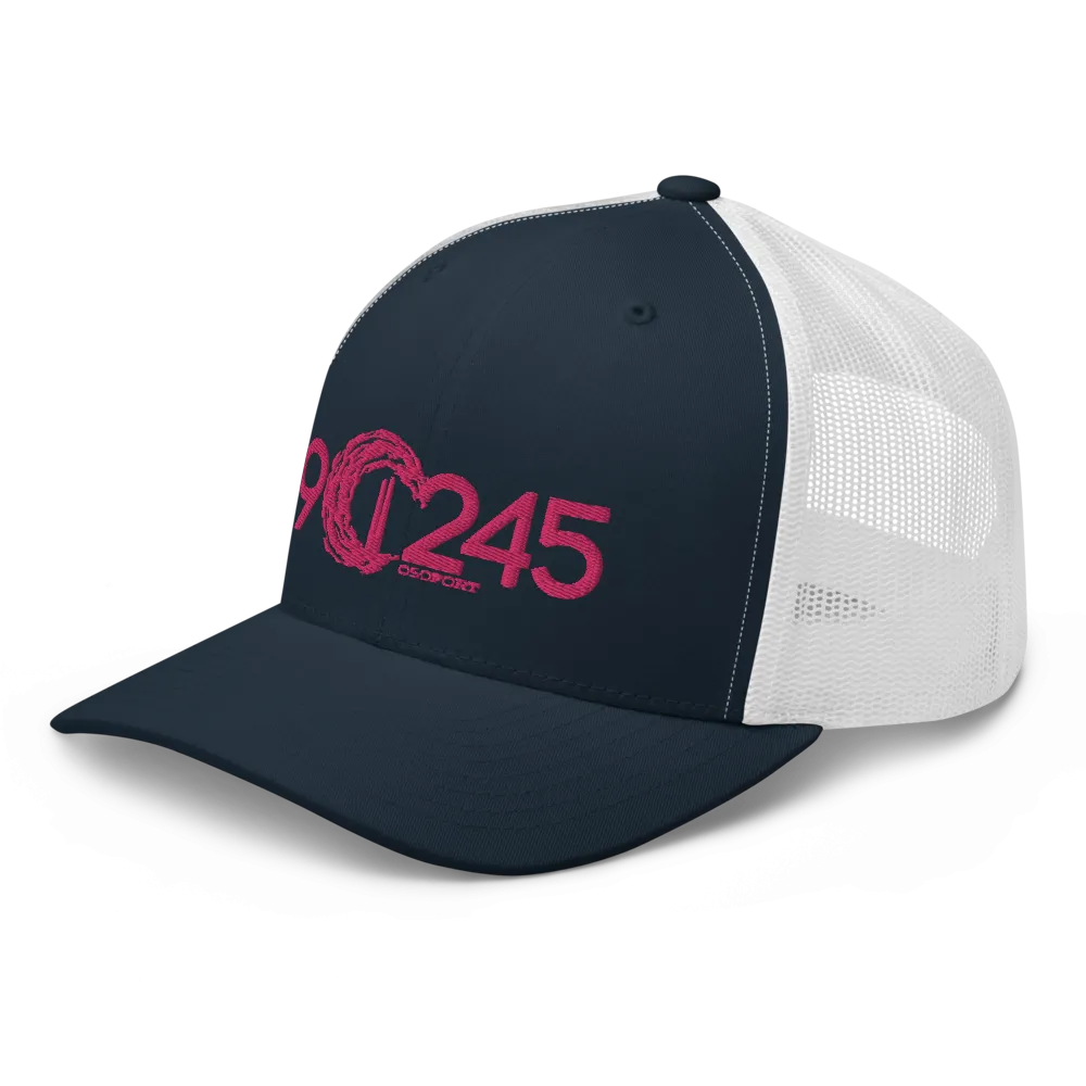 The Code: 90245 Retro Trucker Hat