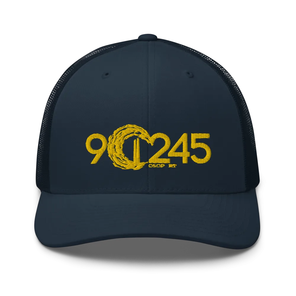 The Code: 90245 Retro Trucker Hat