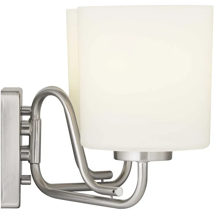 Tobin Two-Light Bathroom Vanity Fixture