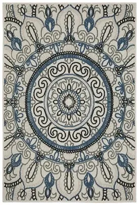 Torrey 072J1 Beige/Blue Rug