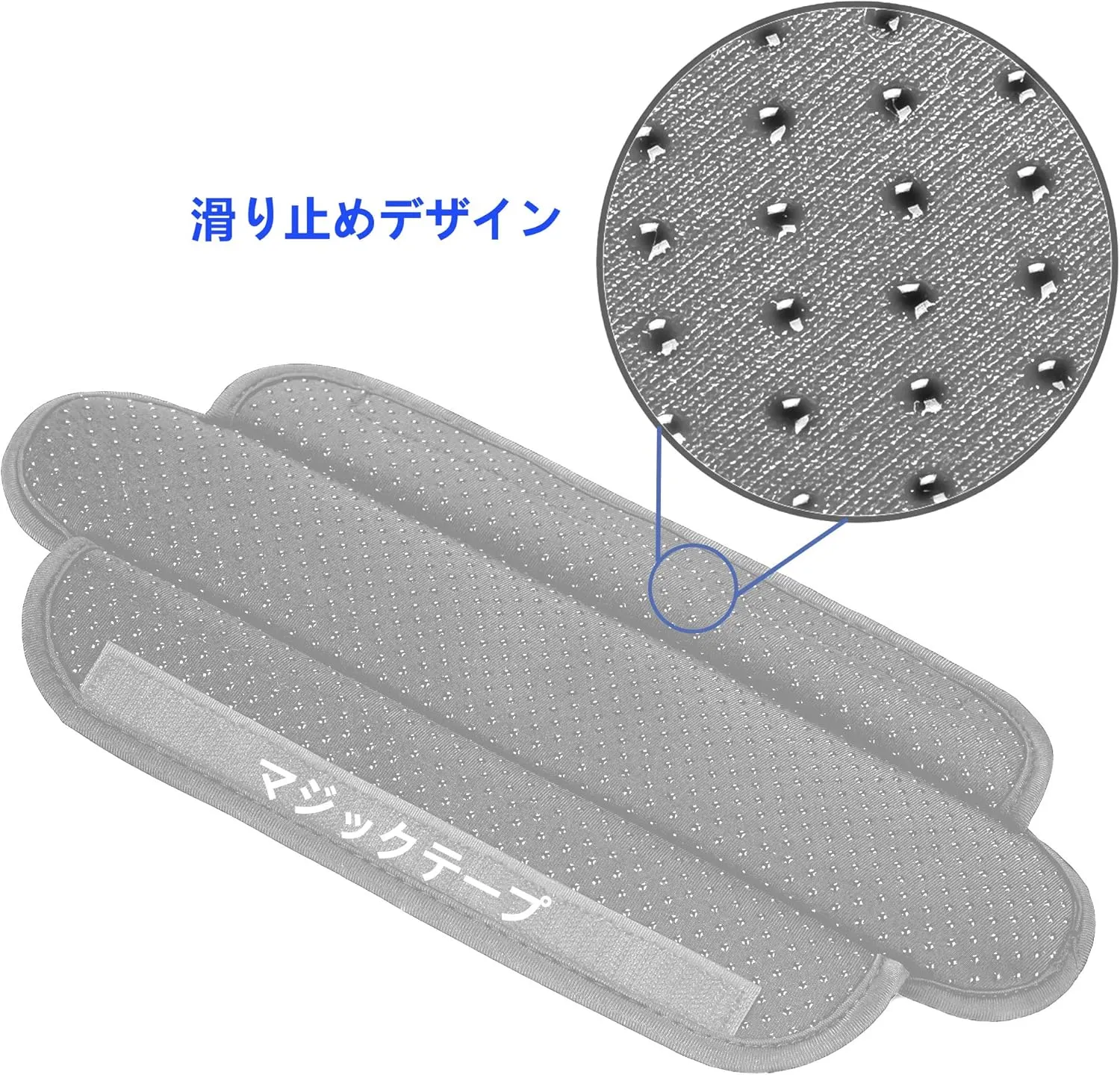 Ultra Thick & Breathable Universal Shoulder Pad Cushion for Bag - Long & Comfort