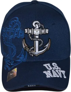 US Navy Hat Official Licensed Military Cap, Unisex Armed Forces Baseball Hat