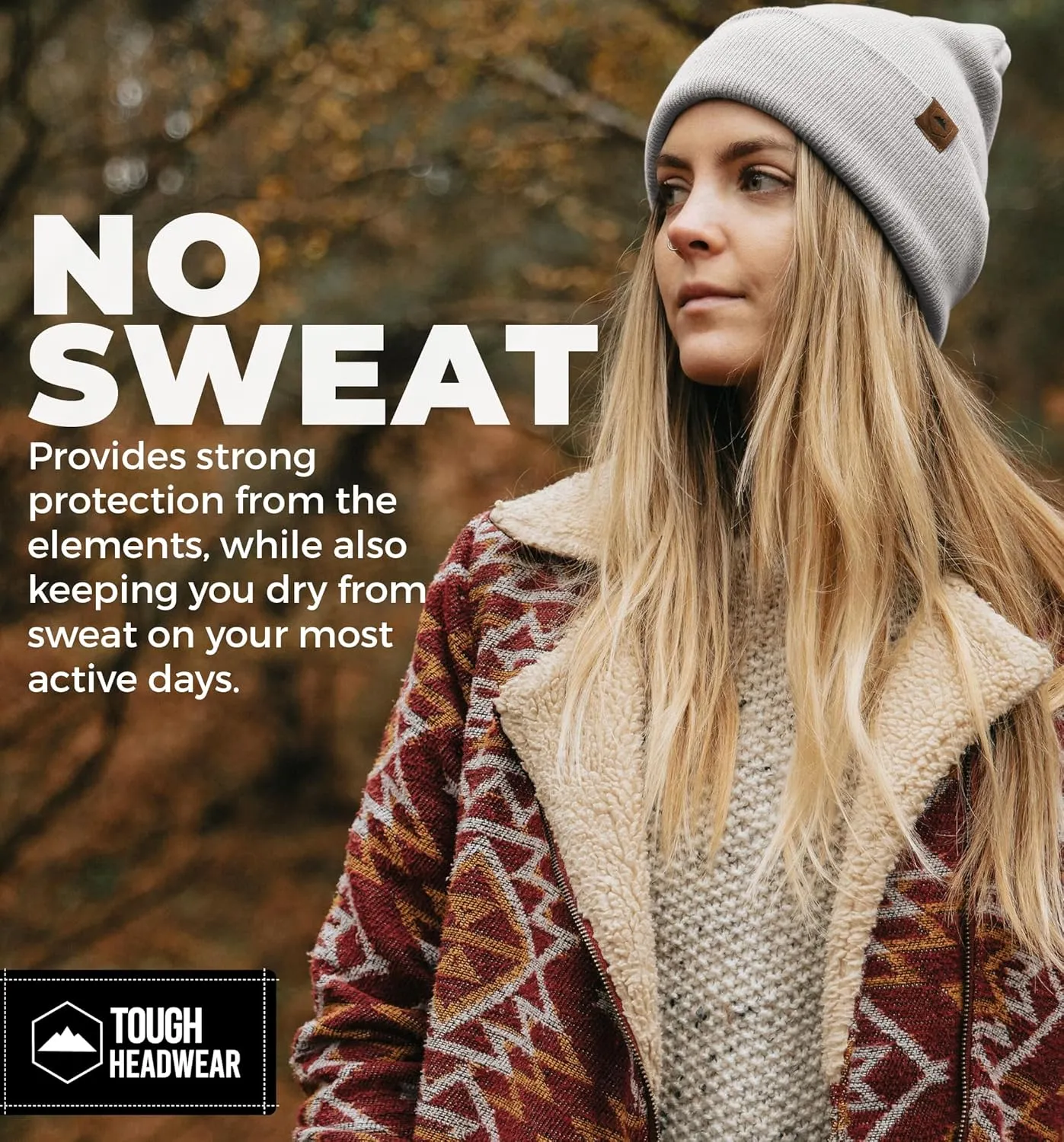 Winter Beanie Knit Hat for Men & Women - Merino Wool Ribbed Cap - Warm & Soft Stylish Toboggan Skull Caps for Cold Weather